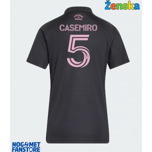 Inter Miami Casemiro #5 Gostujuci Dres za Ženska 2026-27 Kratak Rukav